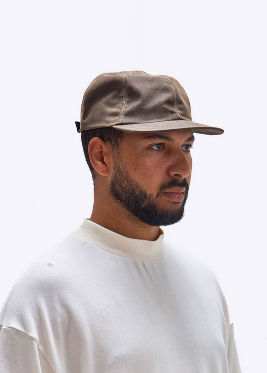 Casquette toile Ciré - Brown