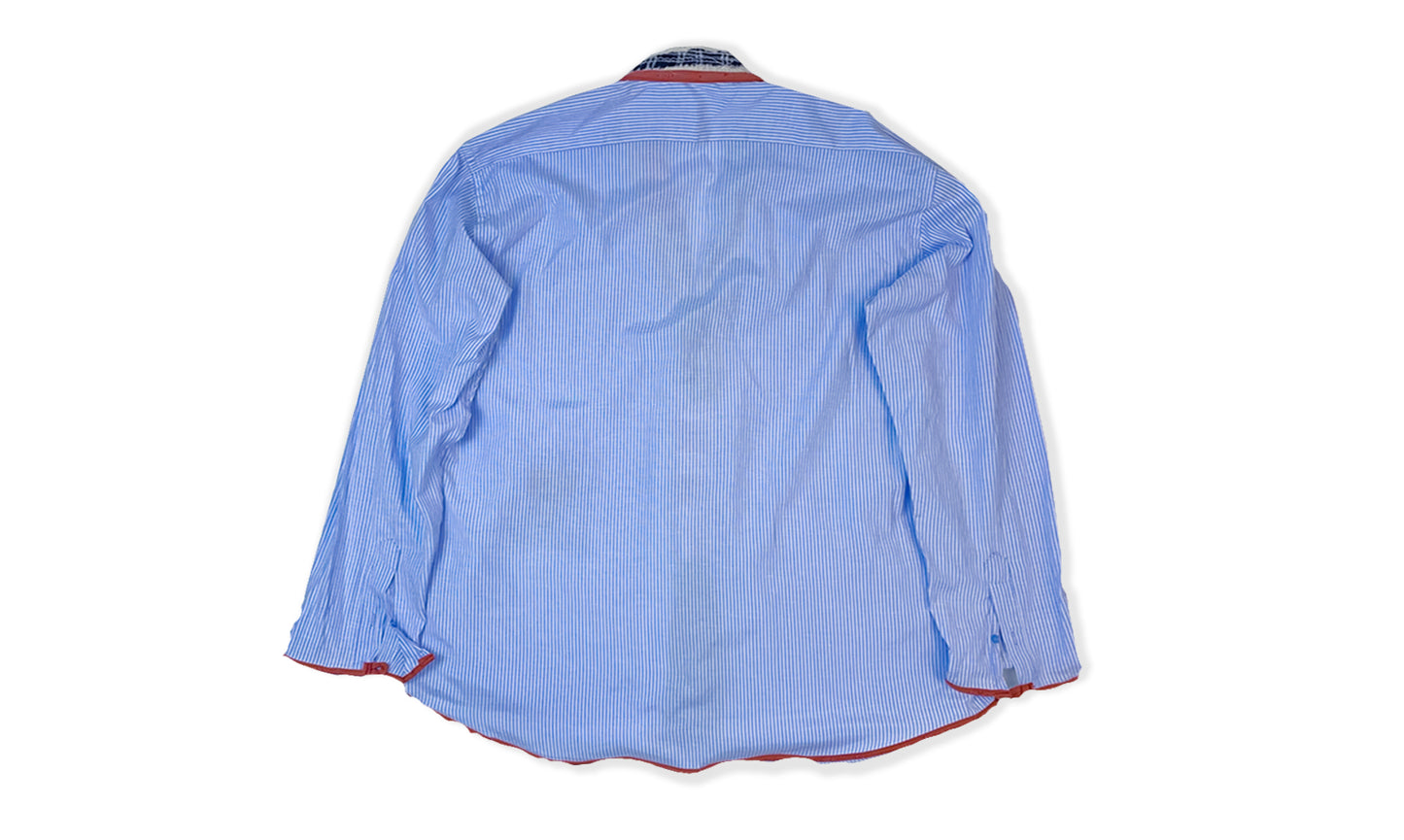 CHEMISE COL KIMONO KSD-1 À MANCHES LONGUES