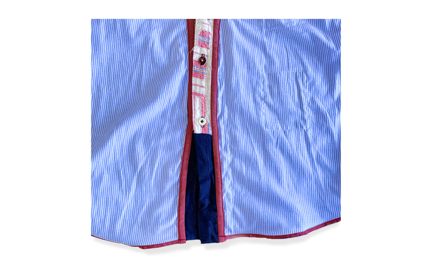 CHEMISE COL KIMONO KSD-1 À MANCHES LONGUES