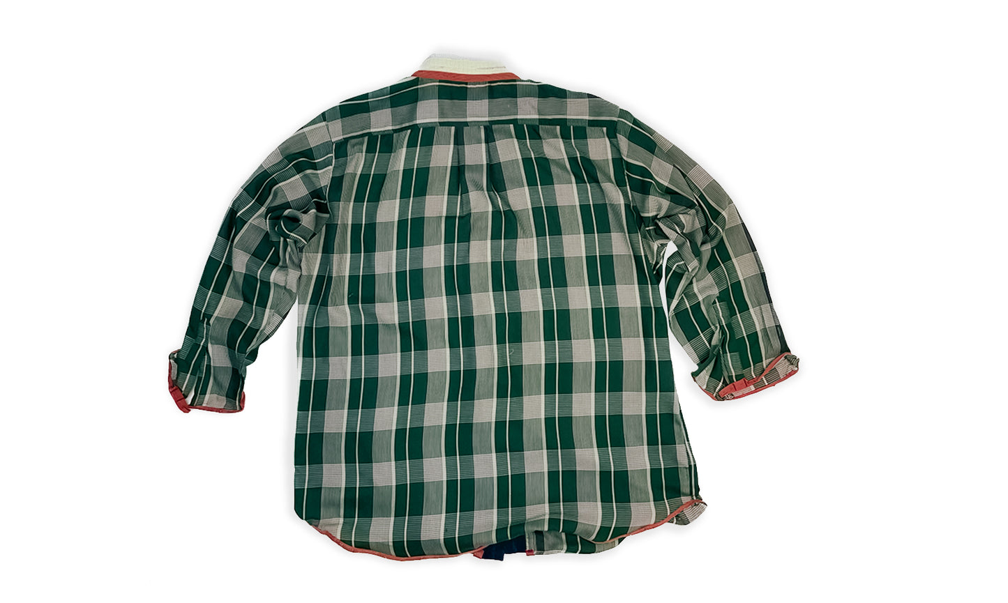CHEMISE COL KIMONO KSD-1 À MANCHES LONGUES