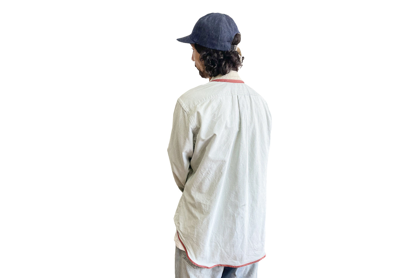 CHEMISE COL KIMONO KSD-1 À MANCHES LONGUES