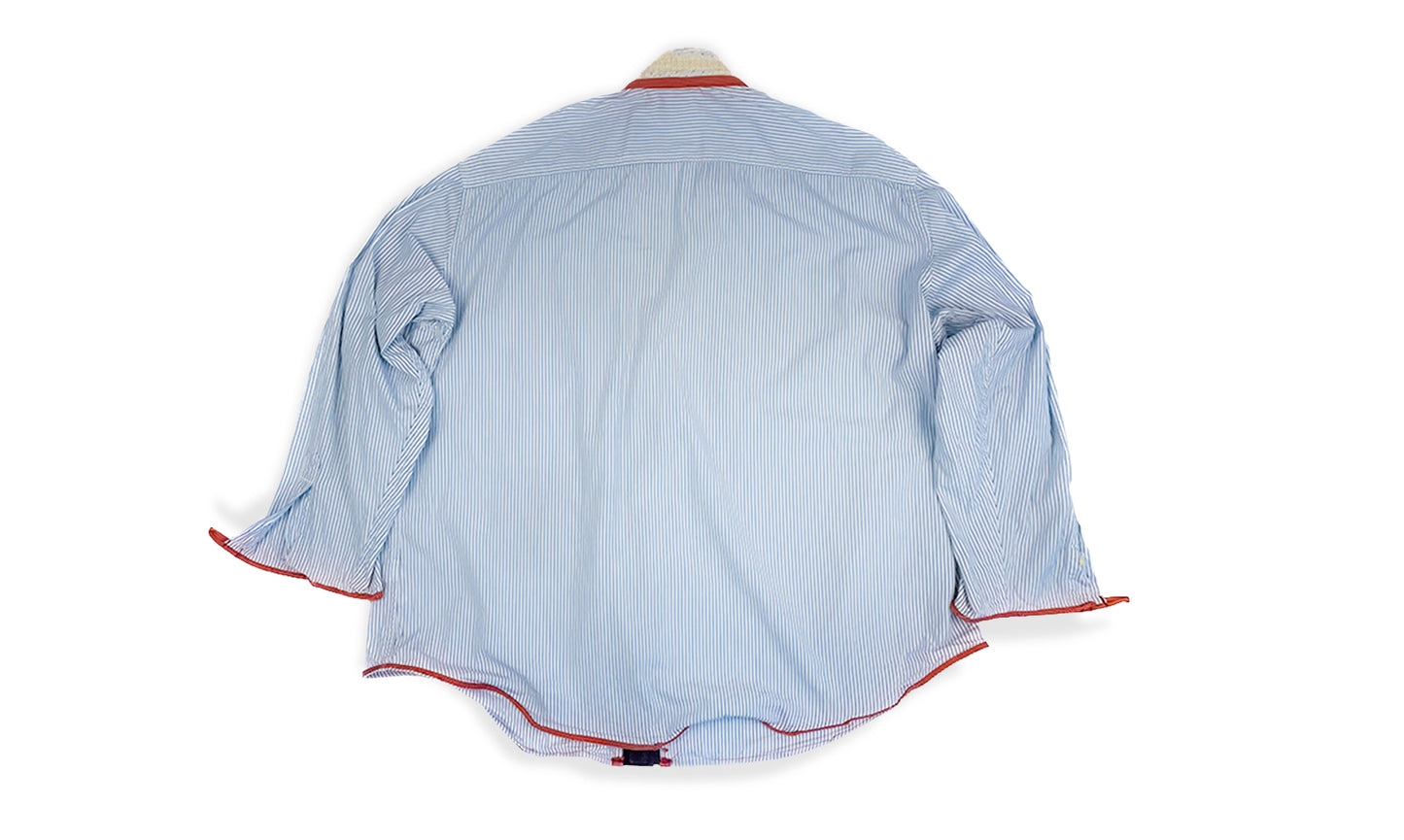 CHEMISE COL KIMONO KSD-1 À MANCHES LONGUES