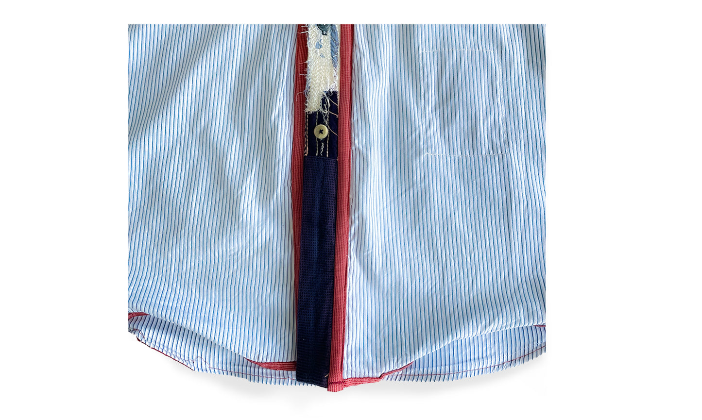 CHEMISE COL KIMONO KSD-1 À MANCHES LONGUES