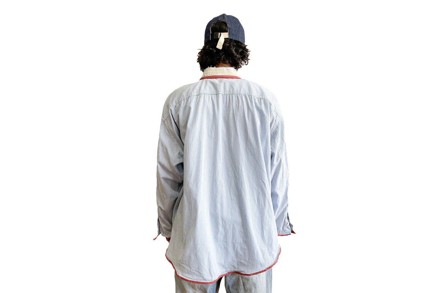 CHEMISE COL KIMONO KSD-1 À MANCHES LONGUES