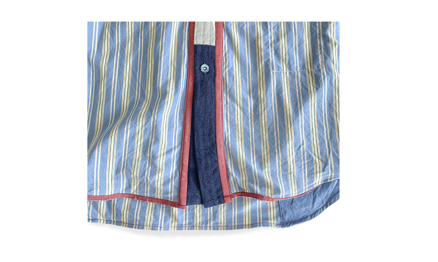CHEMISE COL KIMONO KSD-1 À MANCHES LONGUES