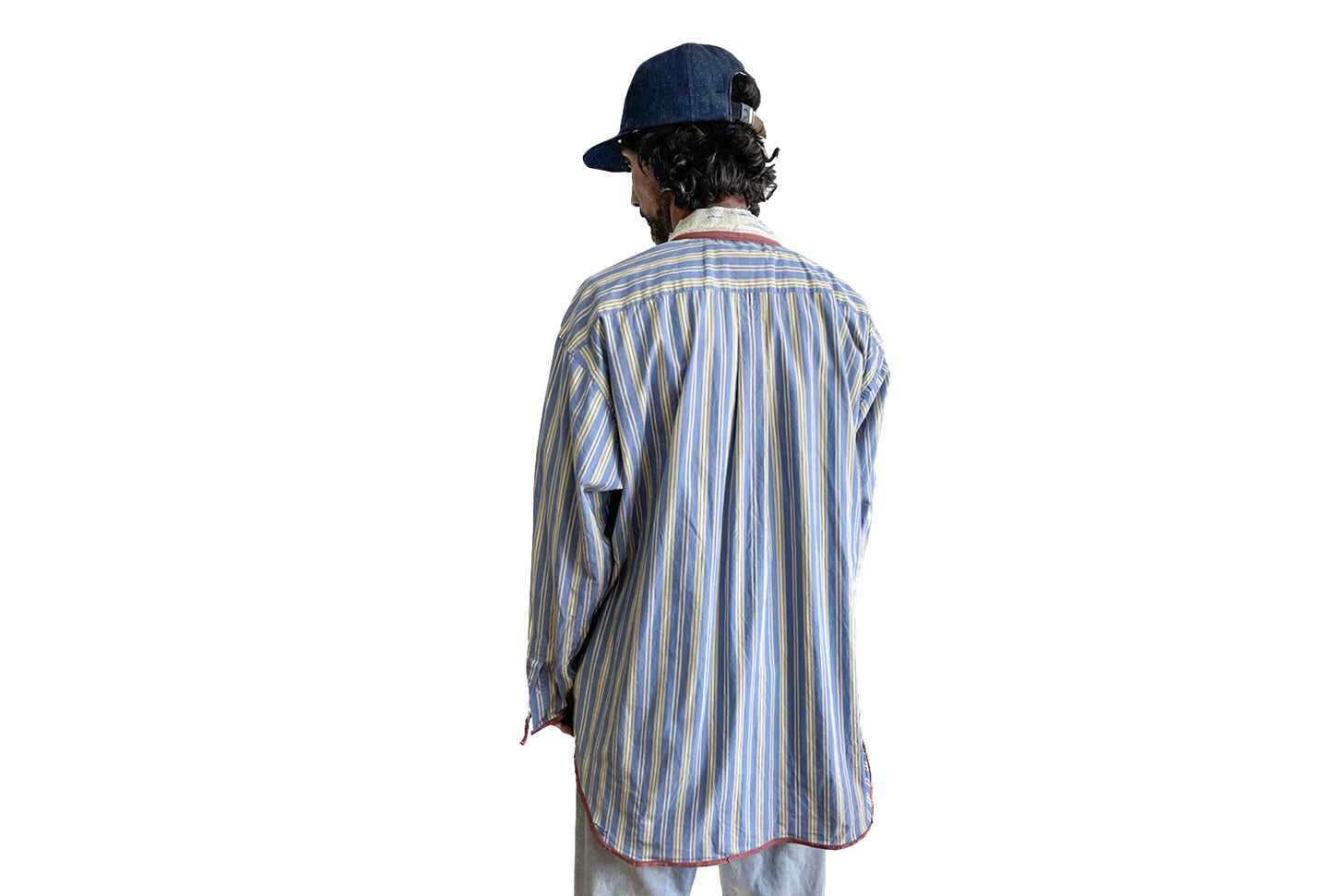 CHEMISE COL KIMONO KSD-1 À MANCHES LONGUES