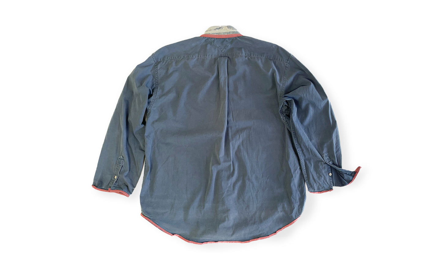 CHEMISE COL KIMONO KSD-1 À MANCHES LONGUES