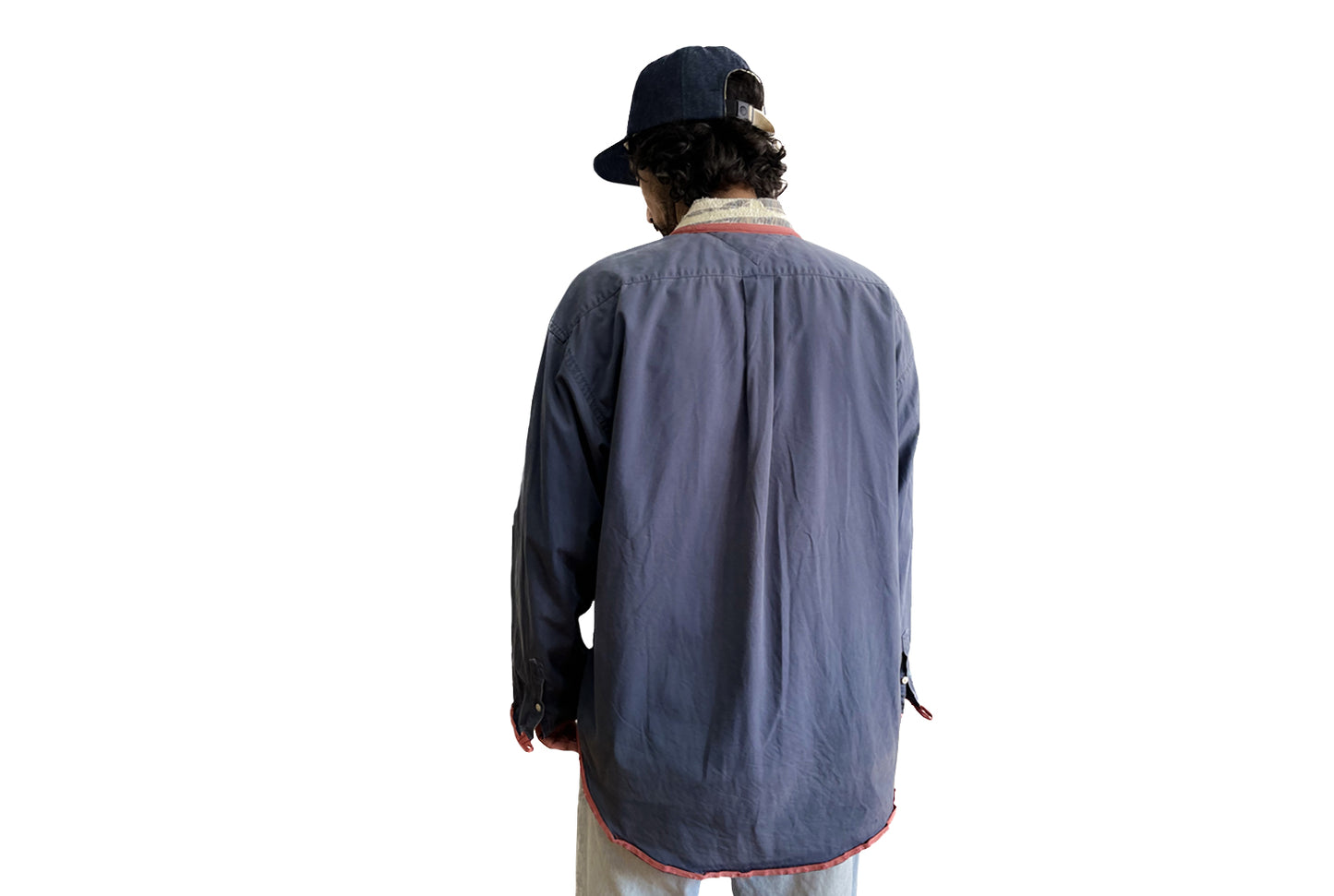 CHEMISE COL KIMONO KSD-1 À MANCHES LONGUES