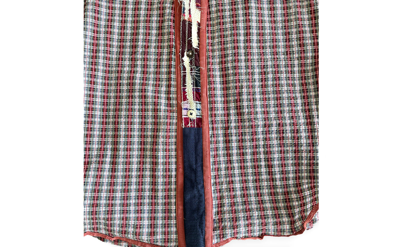 CHEMISE COL KIMONO KSD-1 À MANCHES LONGUES