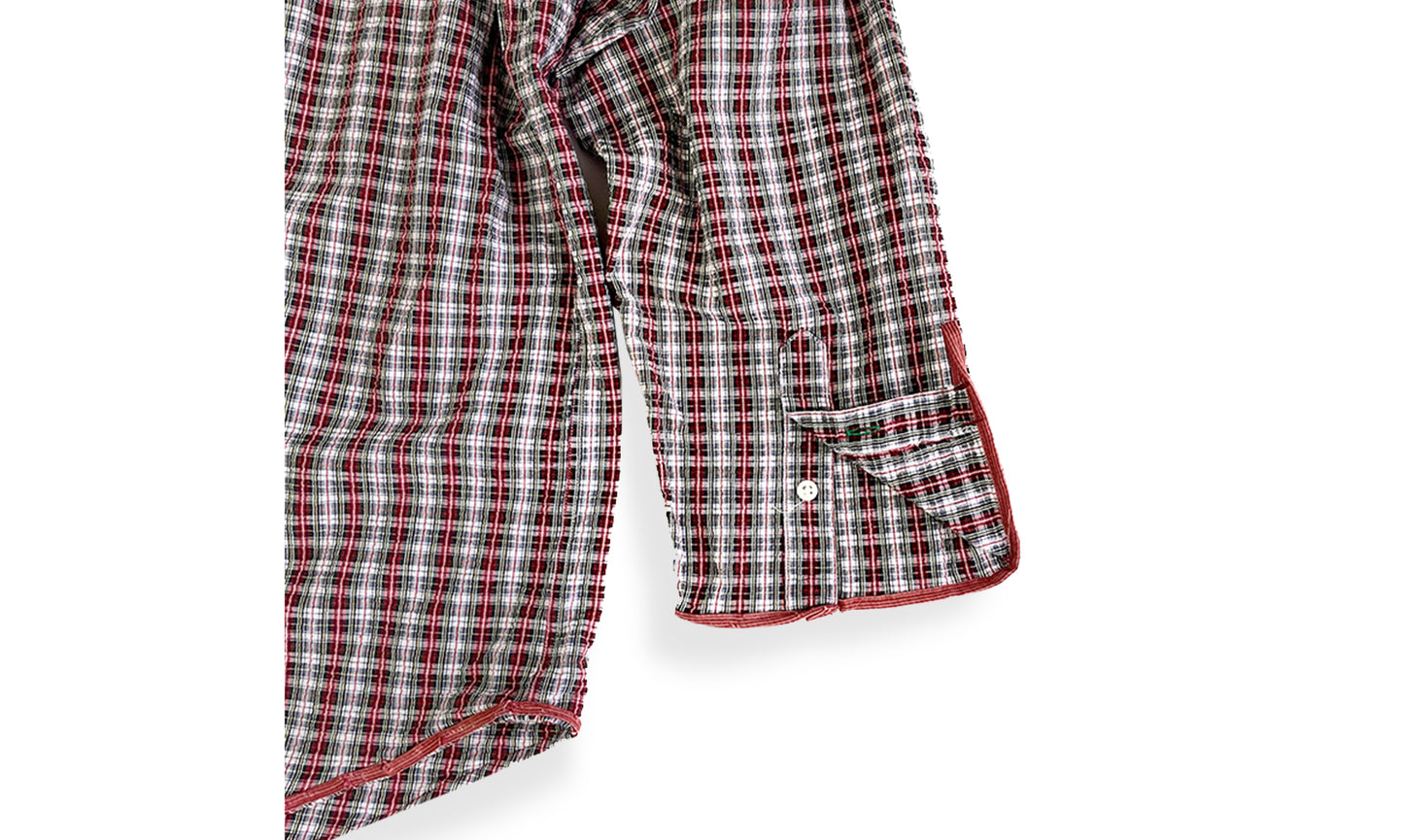 CHEMISE COL KIMONO KSD-1 À MANCHES LONGUES