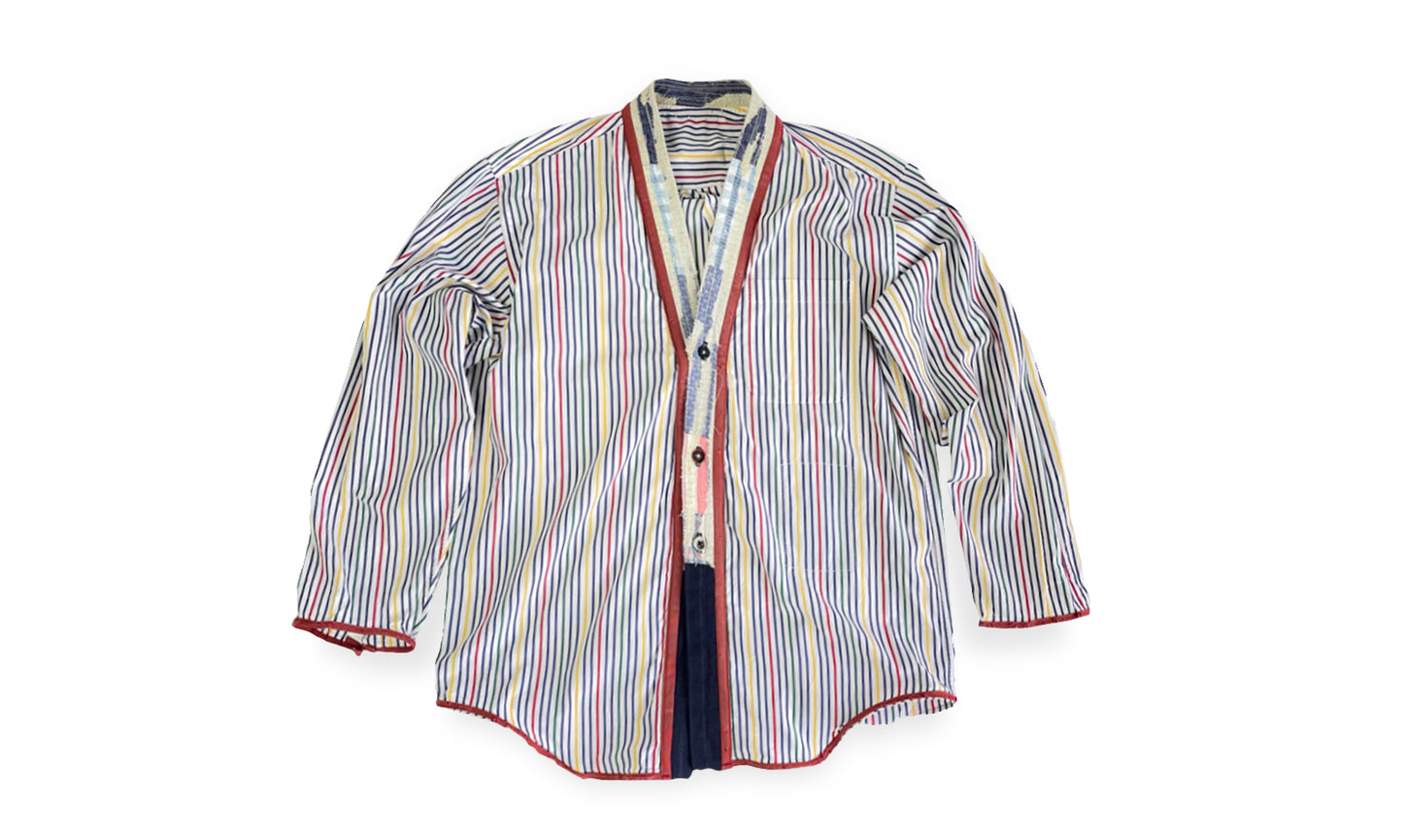 CHEMISE COL KIMONO KSD-1 À MANCHES LONGUES