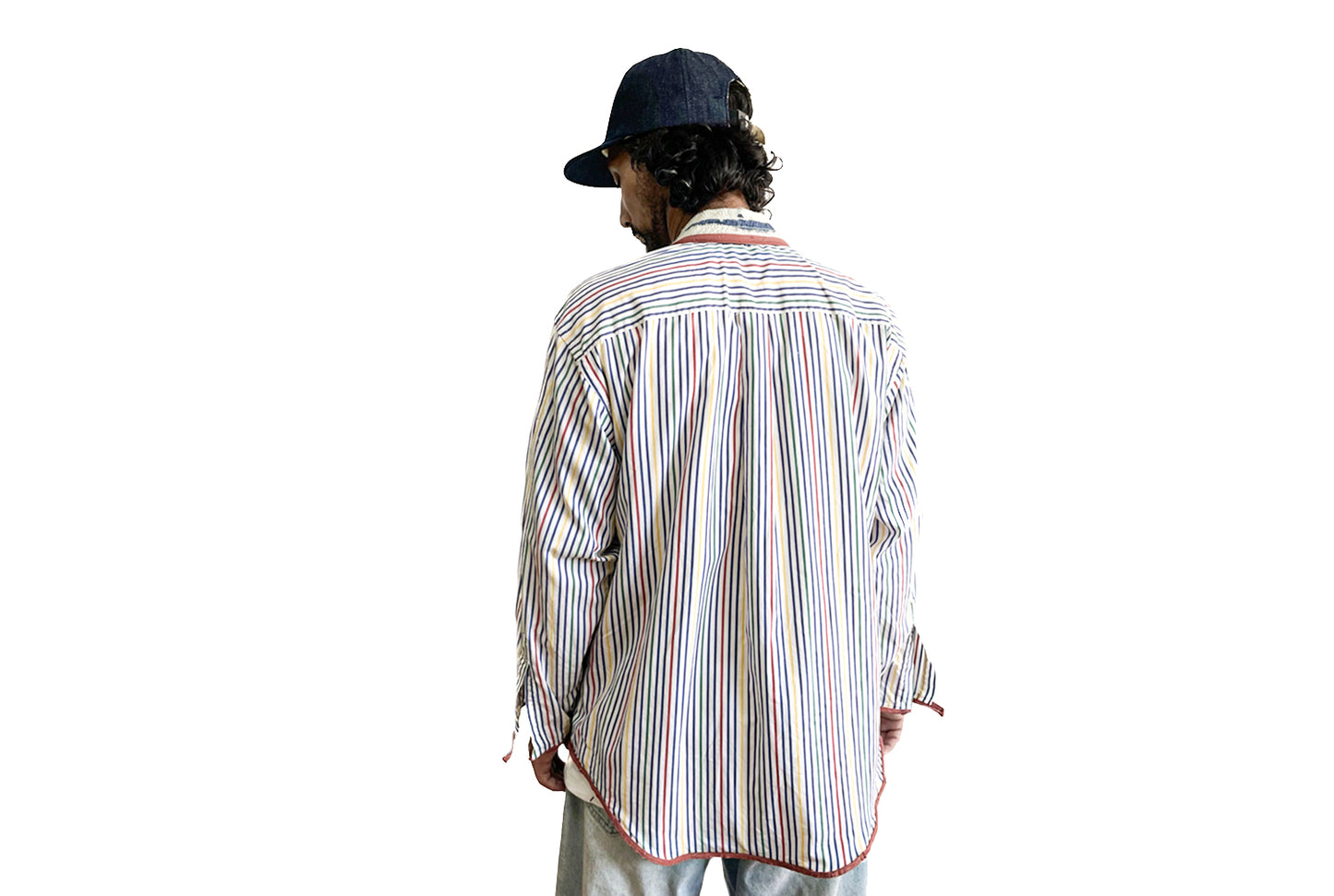 CHEMISE COL KIMONO KSD-1 À MANCHES LONGUES