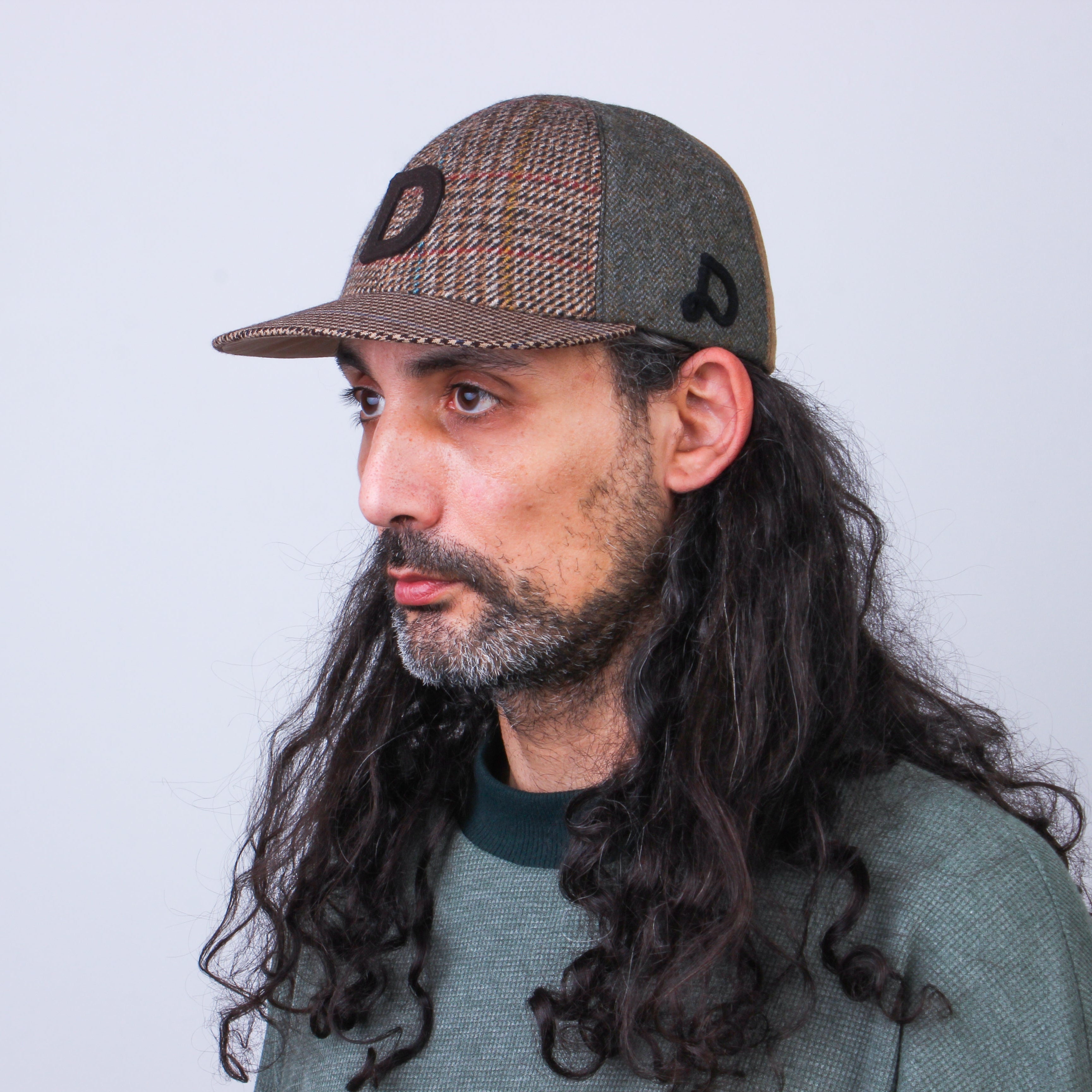 MOSAIC Recycled Wool Patchwork Cap - No. 014
