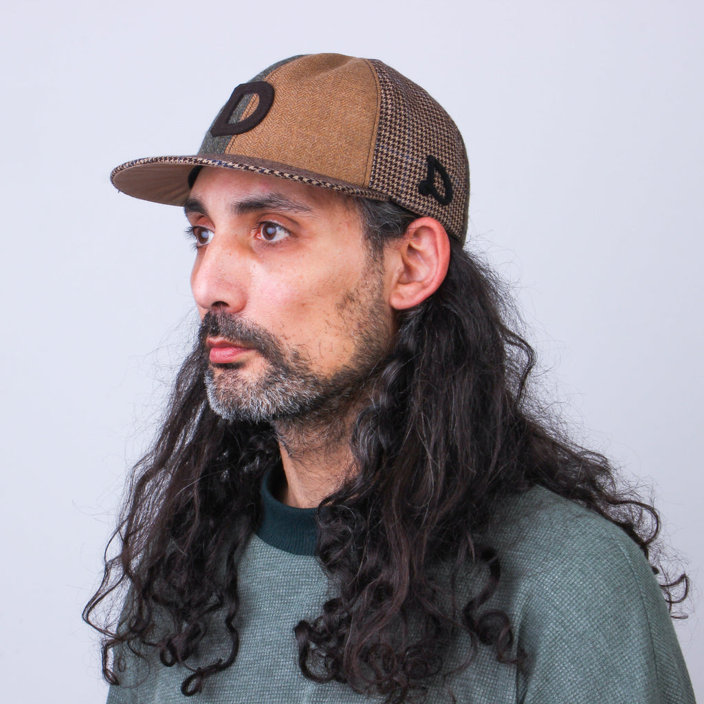 MOSAIC Recycled Wool Patchwork Cap - No. 015