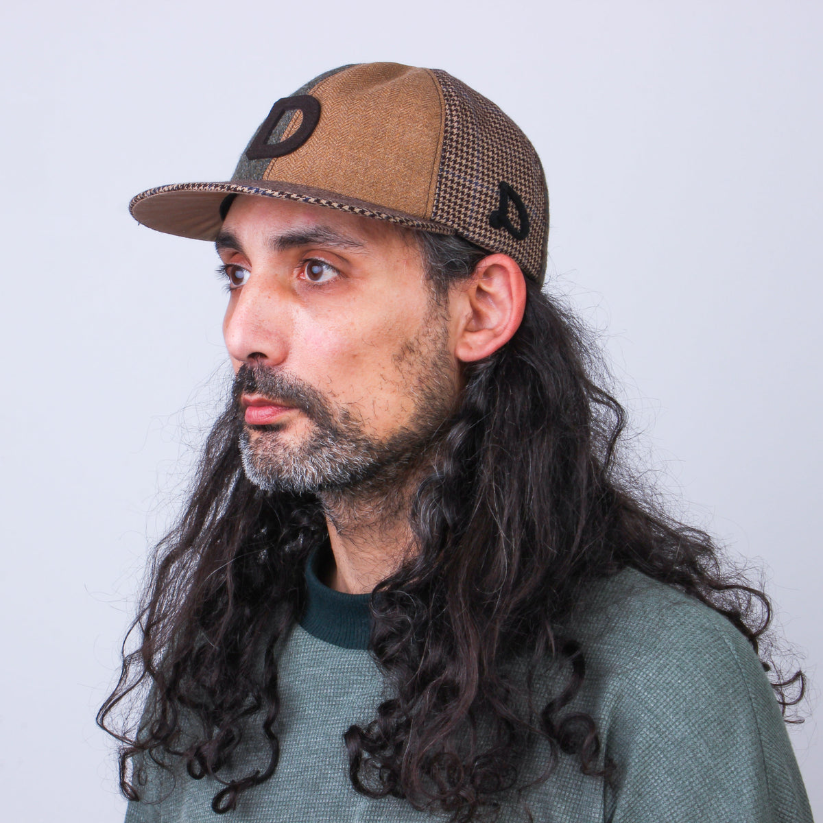 MOSAIC Recycled Wool Patchwork Cap - No. 015