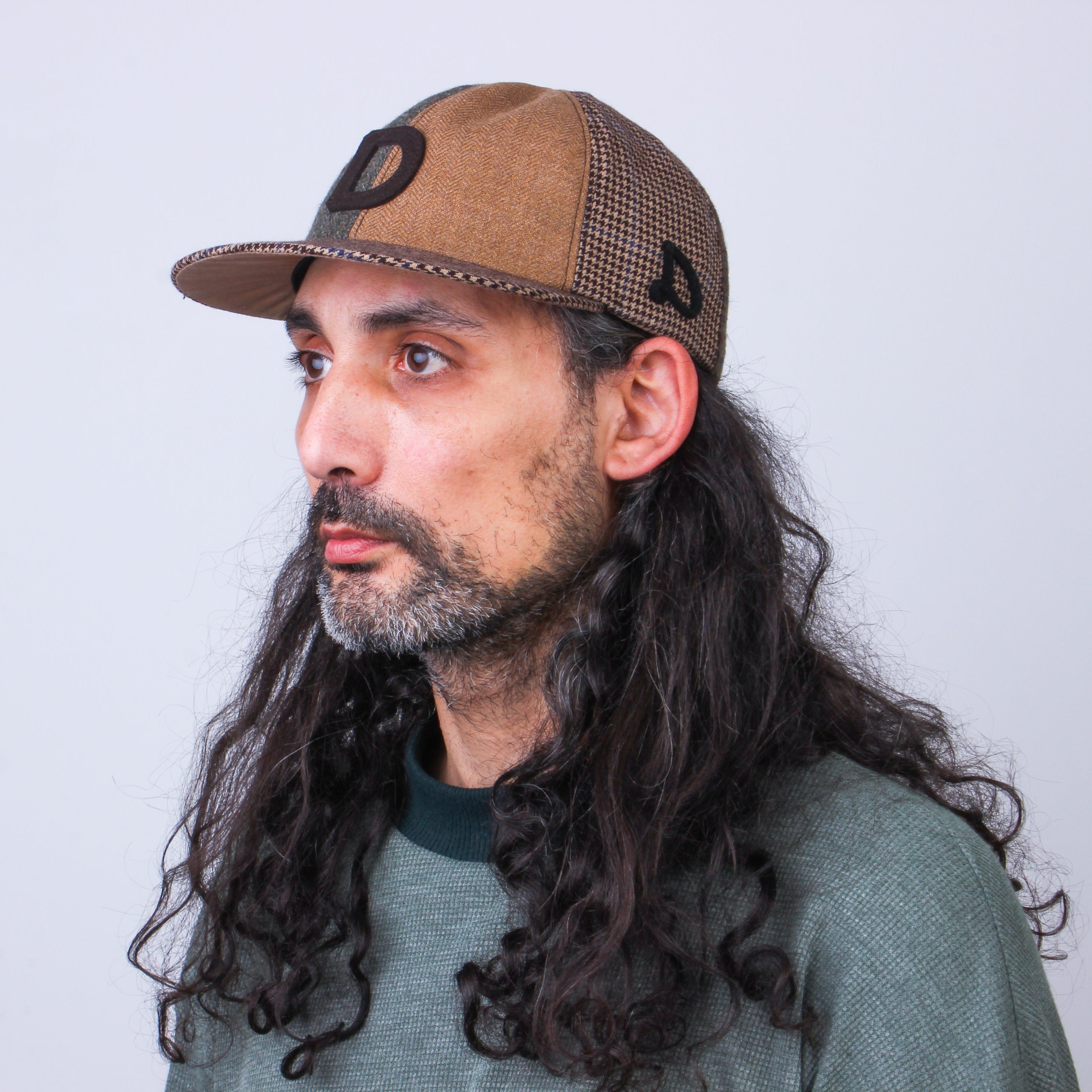 MOSAIC Recycled Wool Patchwork Cap - No. 015