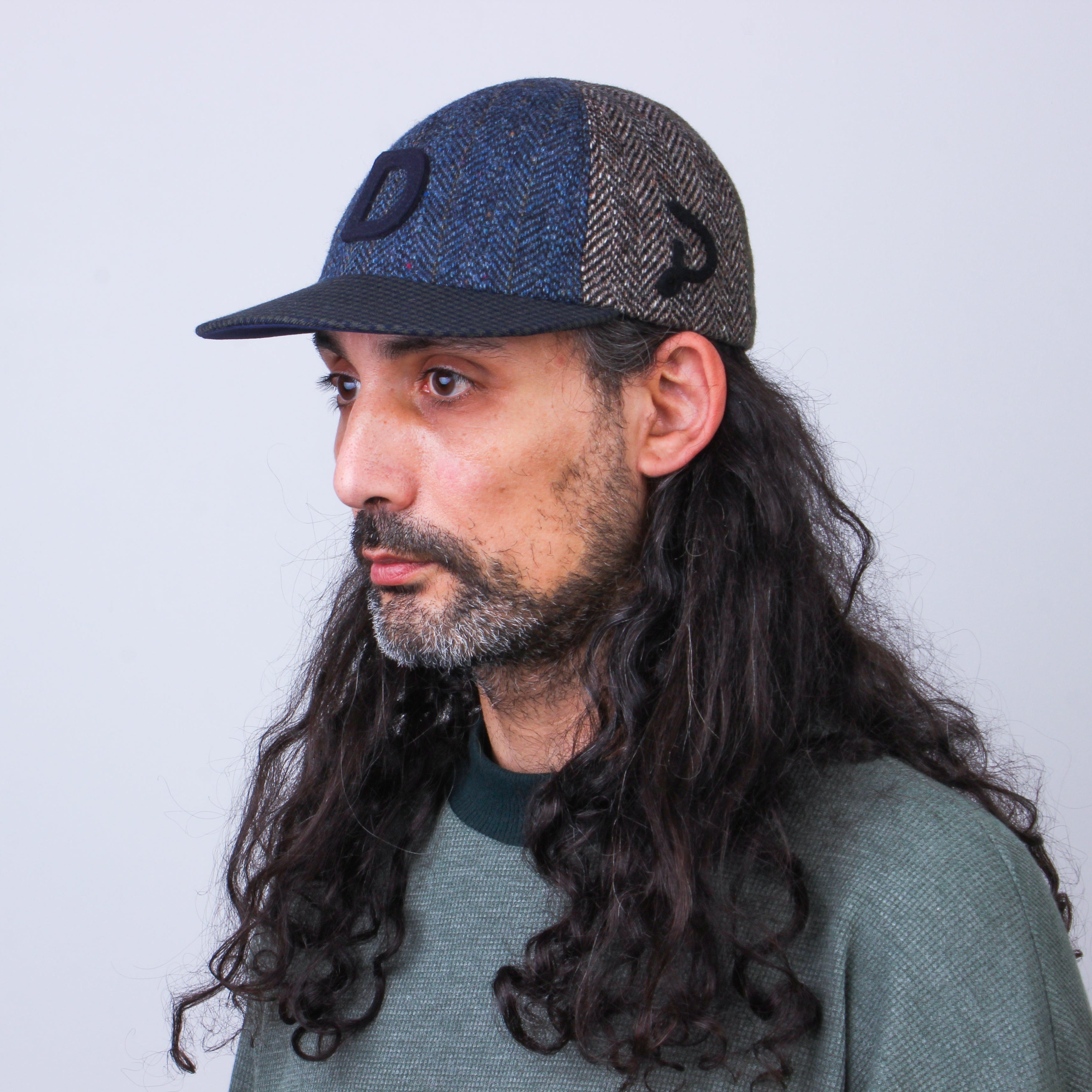 MOSAIC Recycled Wool Patchwork Cap - No. 017