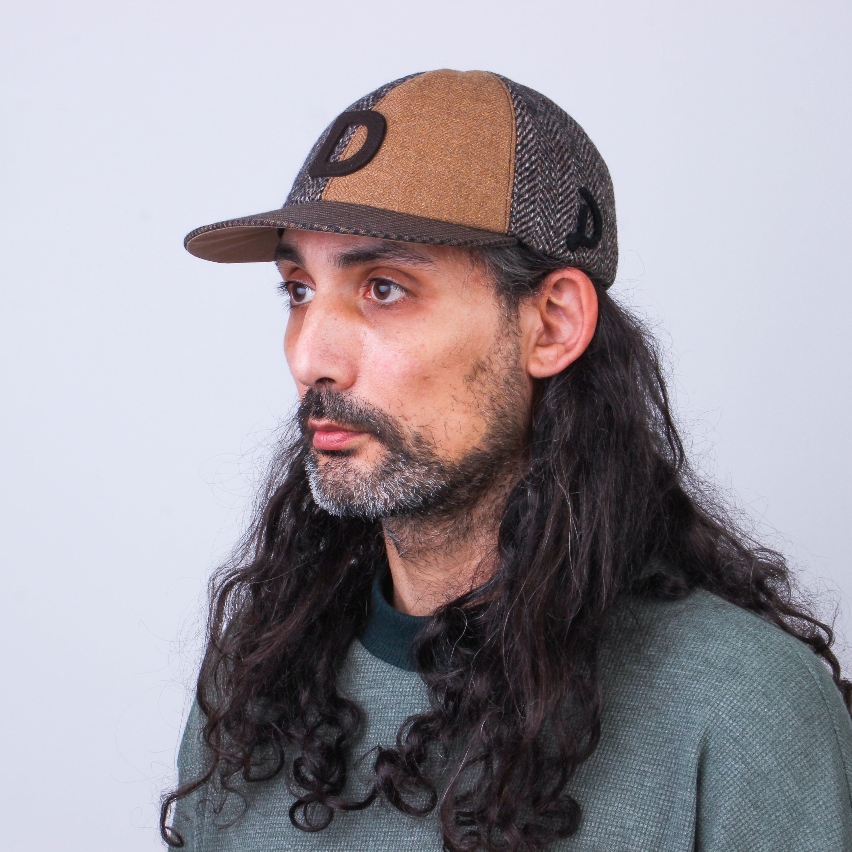 MOSAIC Recycled Wool Patchwork Cap - No. 022