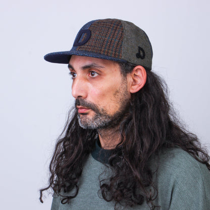 MOSAIC Recycled Wool Patchwork Cap - No. 028