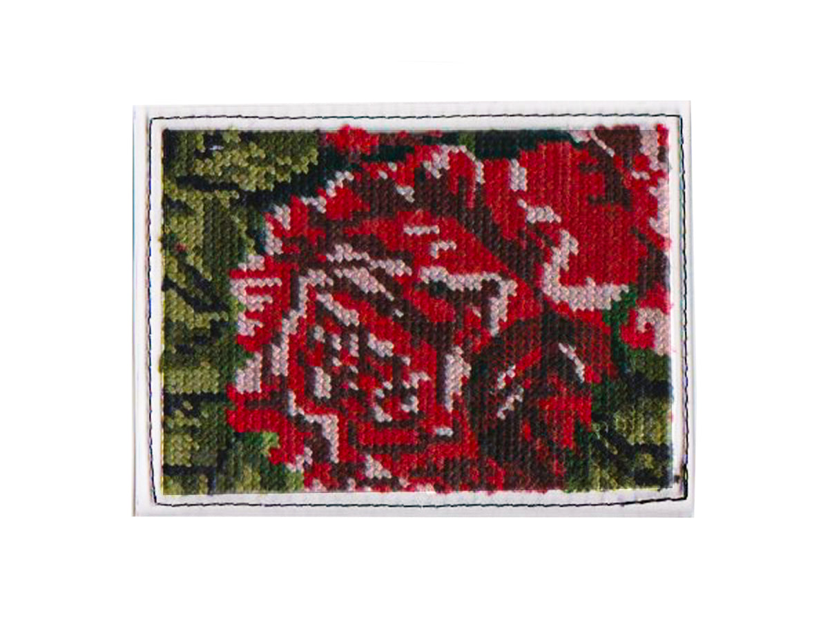 Carte Récréative - Point de Croix Flowers Pack 1of1