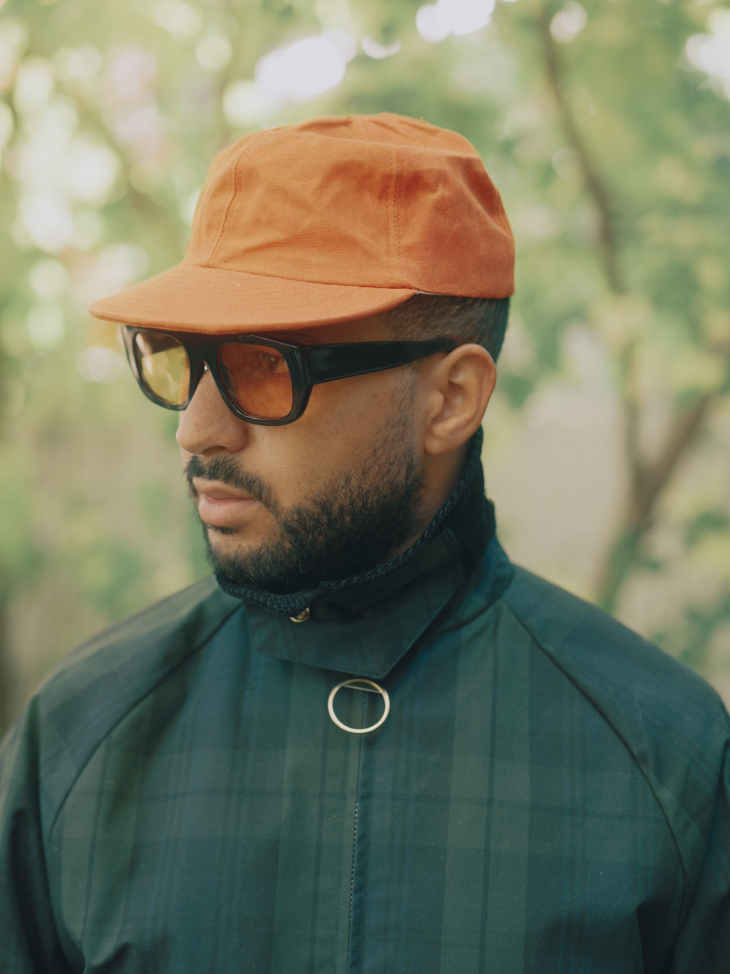 Casquette Baseball Canvas Coton Ciré - Orange