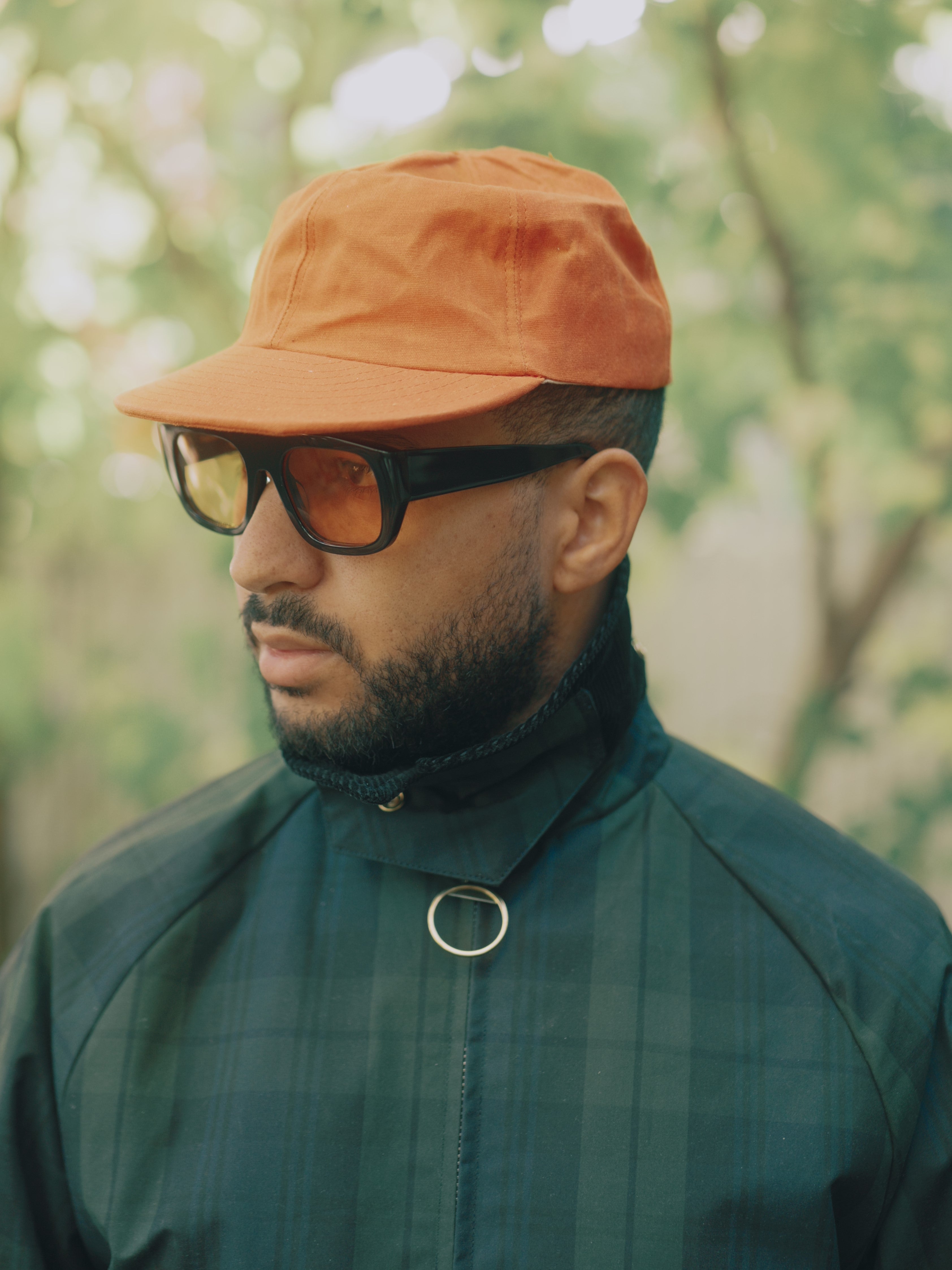 Casquette Baseball Canvas Coton Ciré - Orange