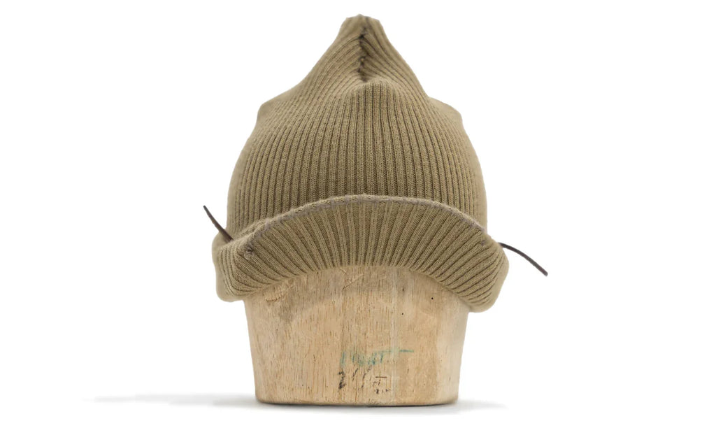 Bonnet à Visière Côtelé Bone - DNHN | Fait Main Montréal