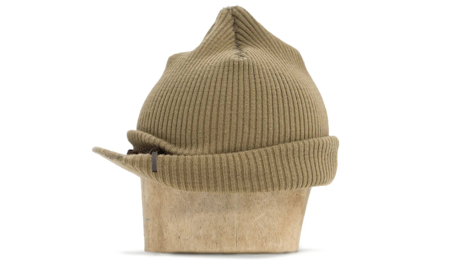Bonnet à Visière Côtelé Bone - DNHN | Fait Main Montréal