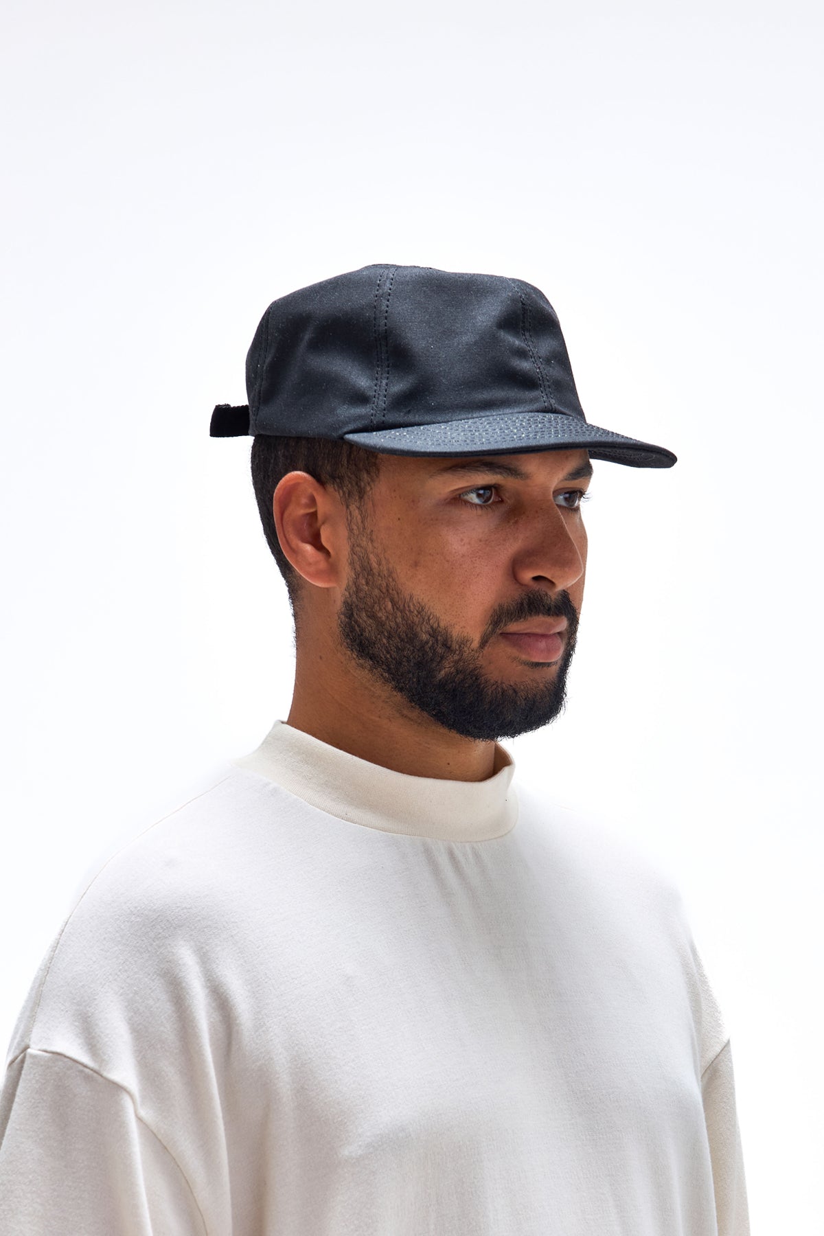Waxed Canvas Cap - Black