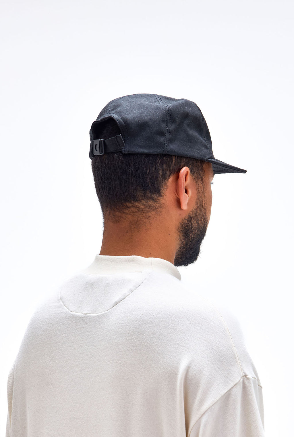 Waxed Canvas Cap - Black