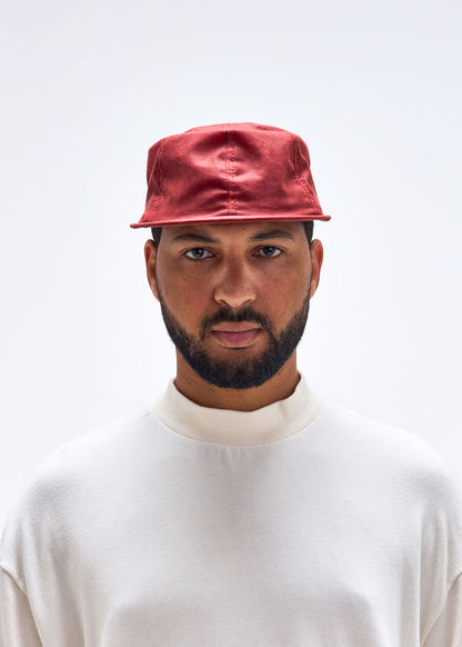 Casquette toile Cirée - Red