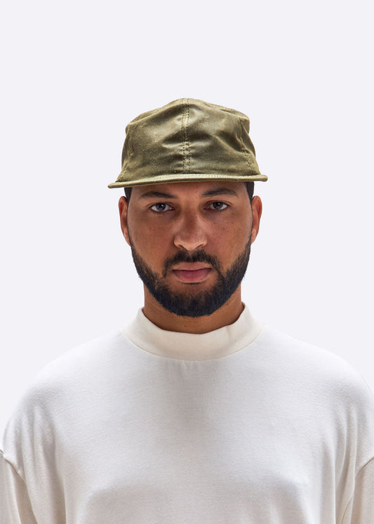Casquette toile Ciré - Green