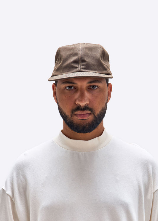 Casquette toile Ciré - Brown