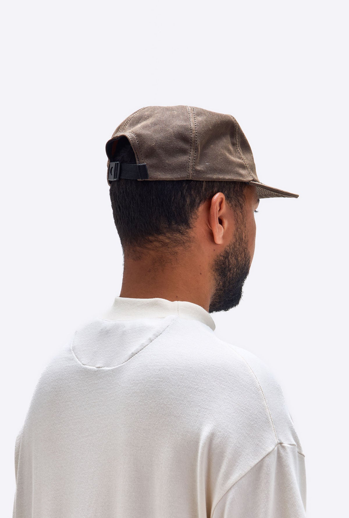 Waxed Canvas Cap - Brown