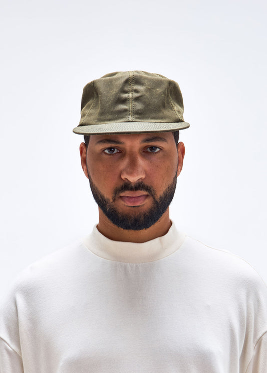 Casquette toile Ciré - Dark Green