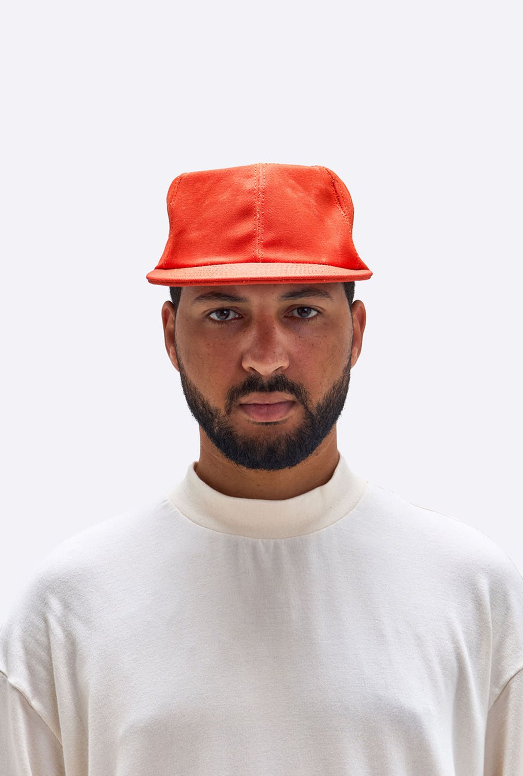 Waxed Canvas Cap - Orange