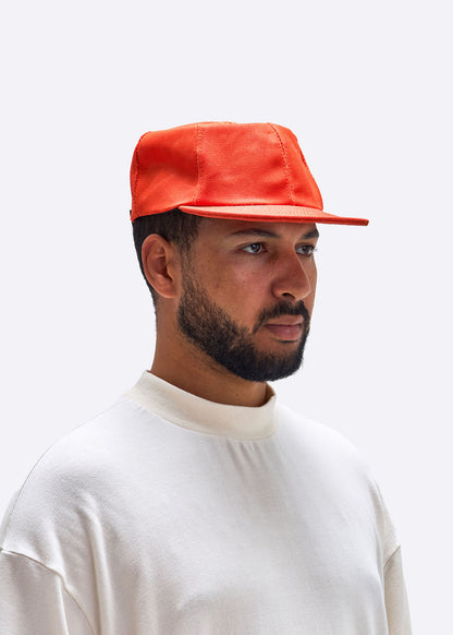 Casquette toile Cirée - Orange