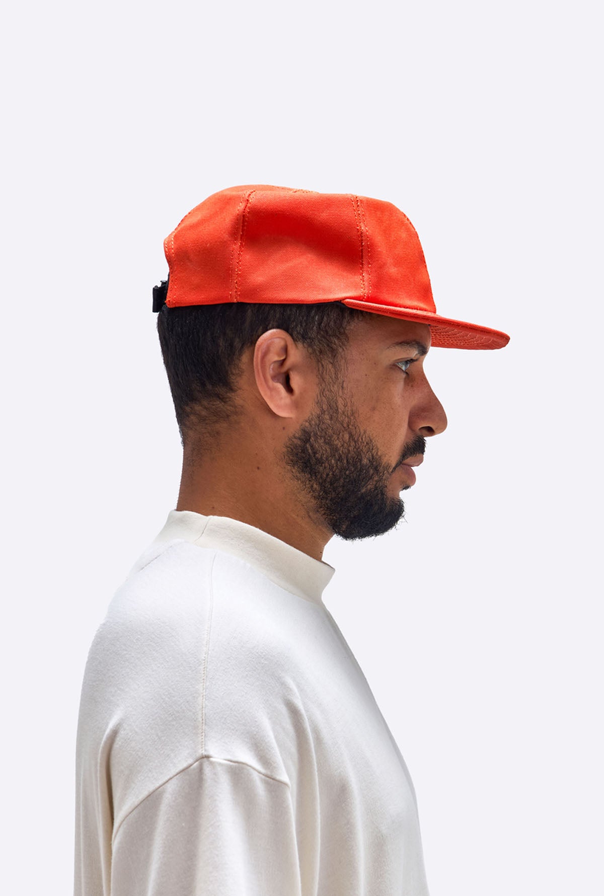Waxed Canvas Cap - Orange
