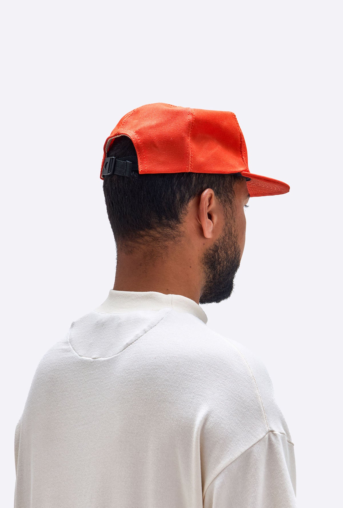 Waxed Canvas Cap - Orange