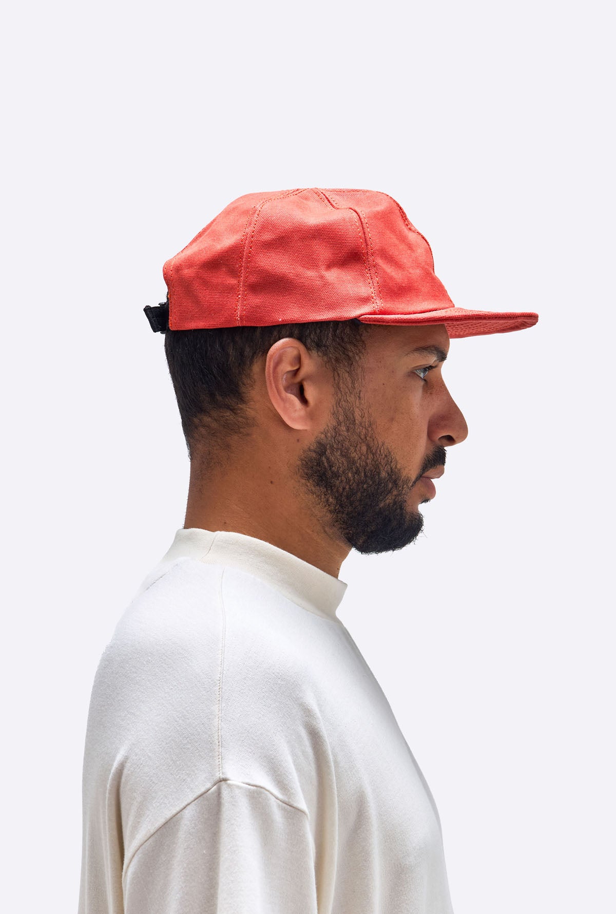 Waxed Canvas Cap - Mandarine