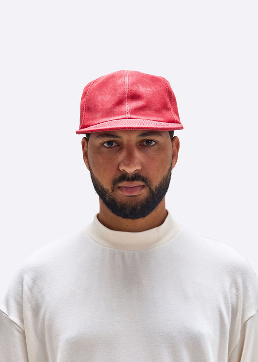 Casquette toile Ciré - Red
