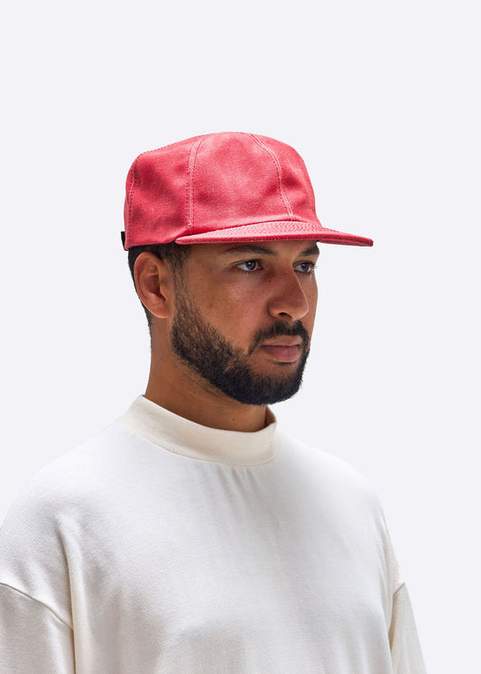 Casquette toile Ciré - Red