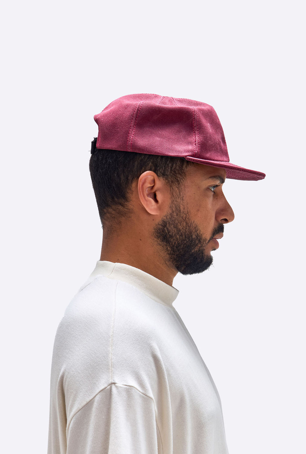 Casquette toile Ciré - Wine