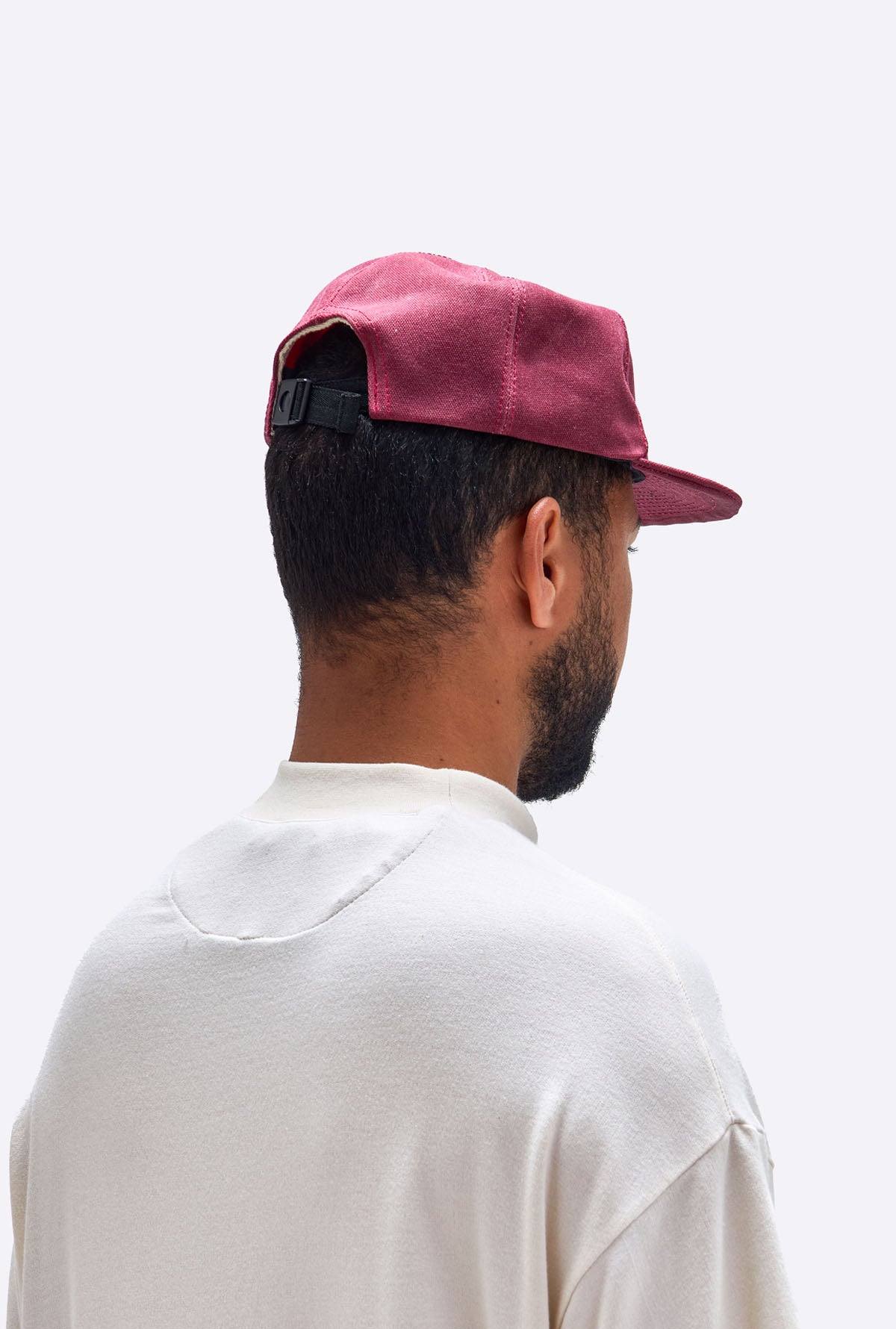 Casquette toile Ciré - Wine