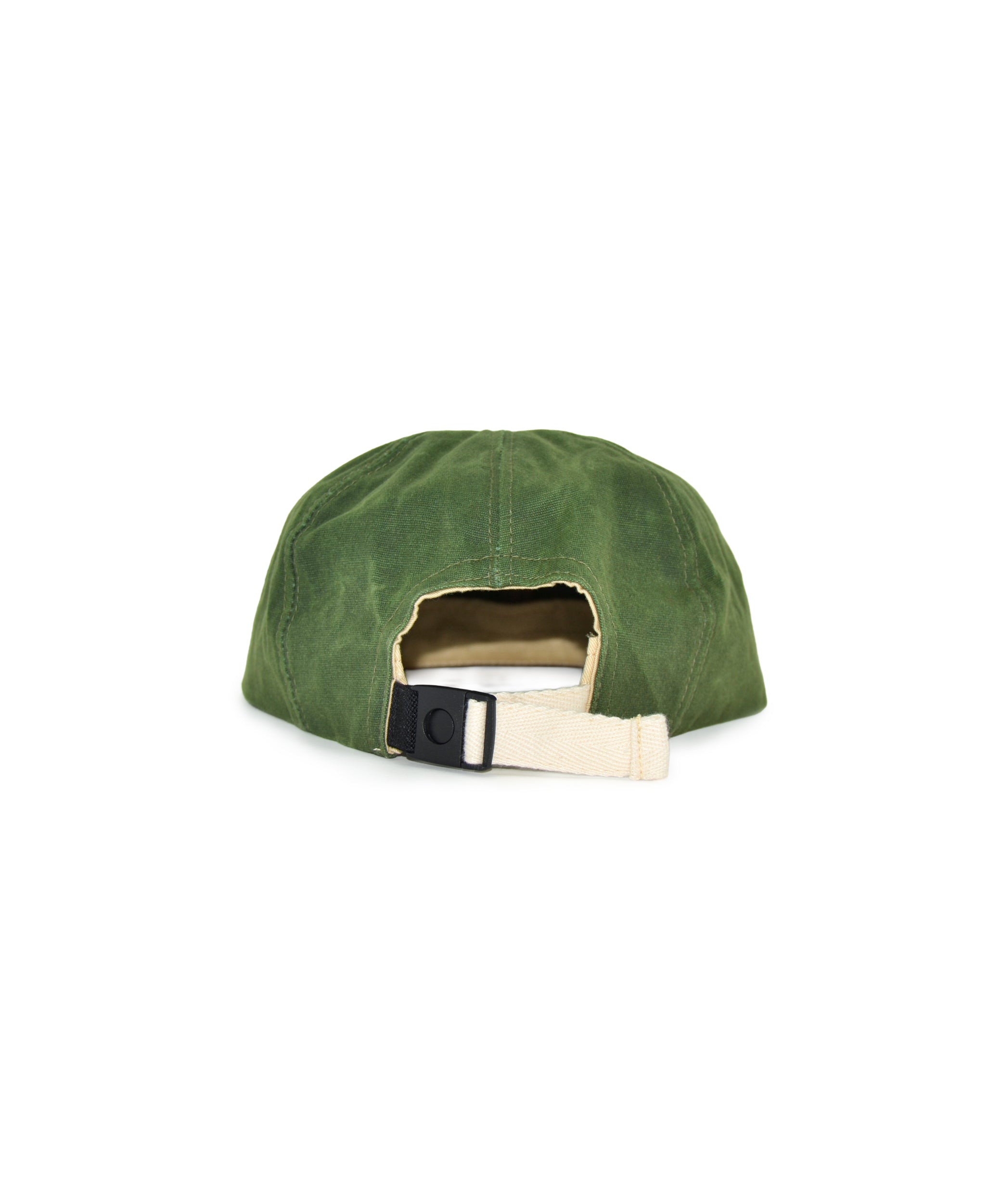 Casquette Baseball Canvas Coton Ciré - Green