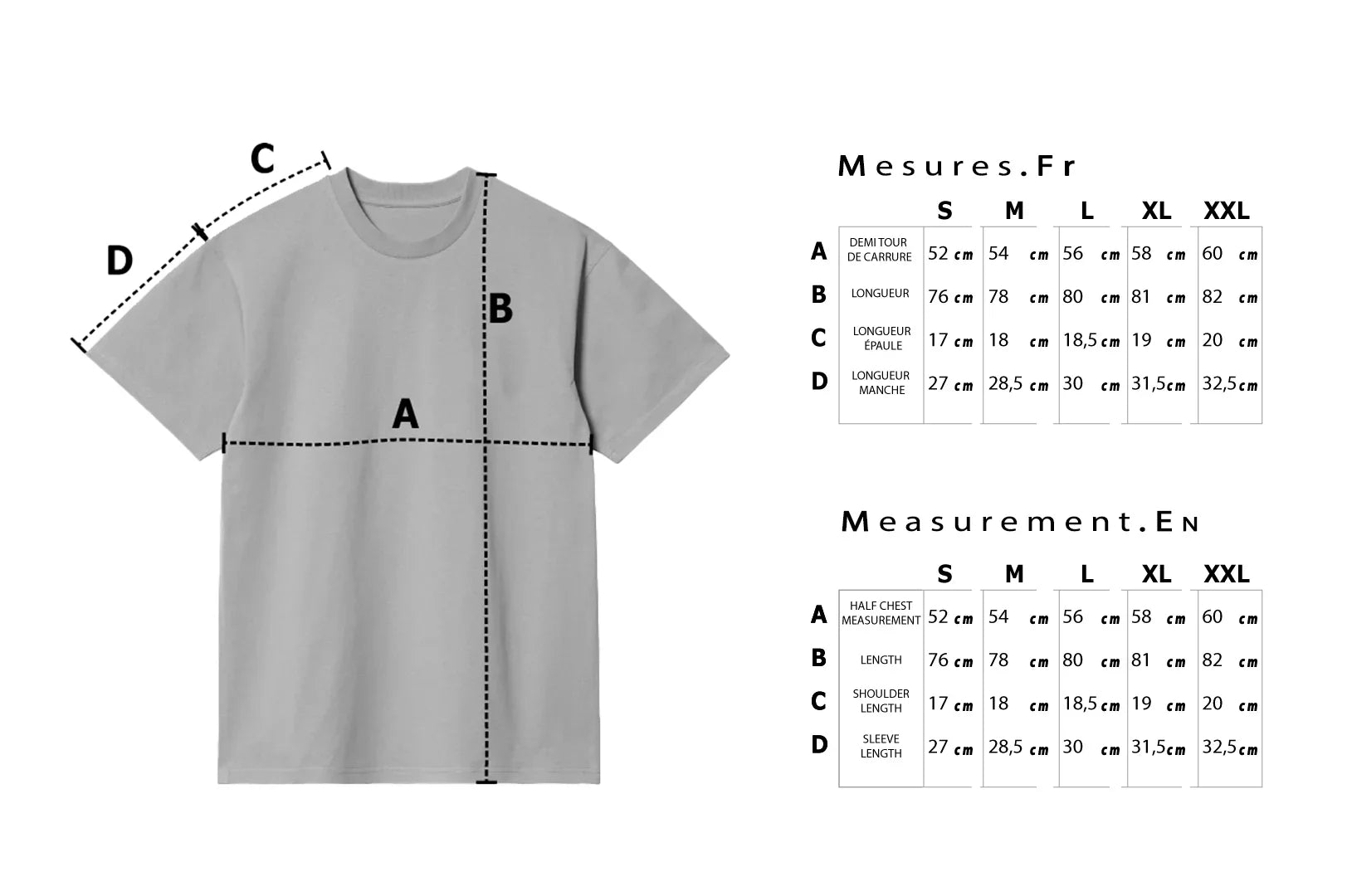 T-Shirt H-1 à Poche - Coupe Ample