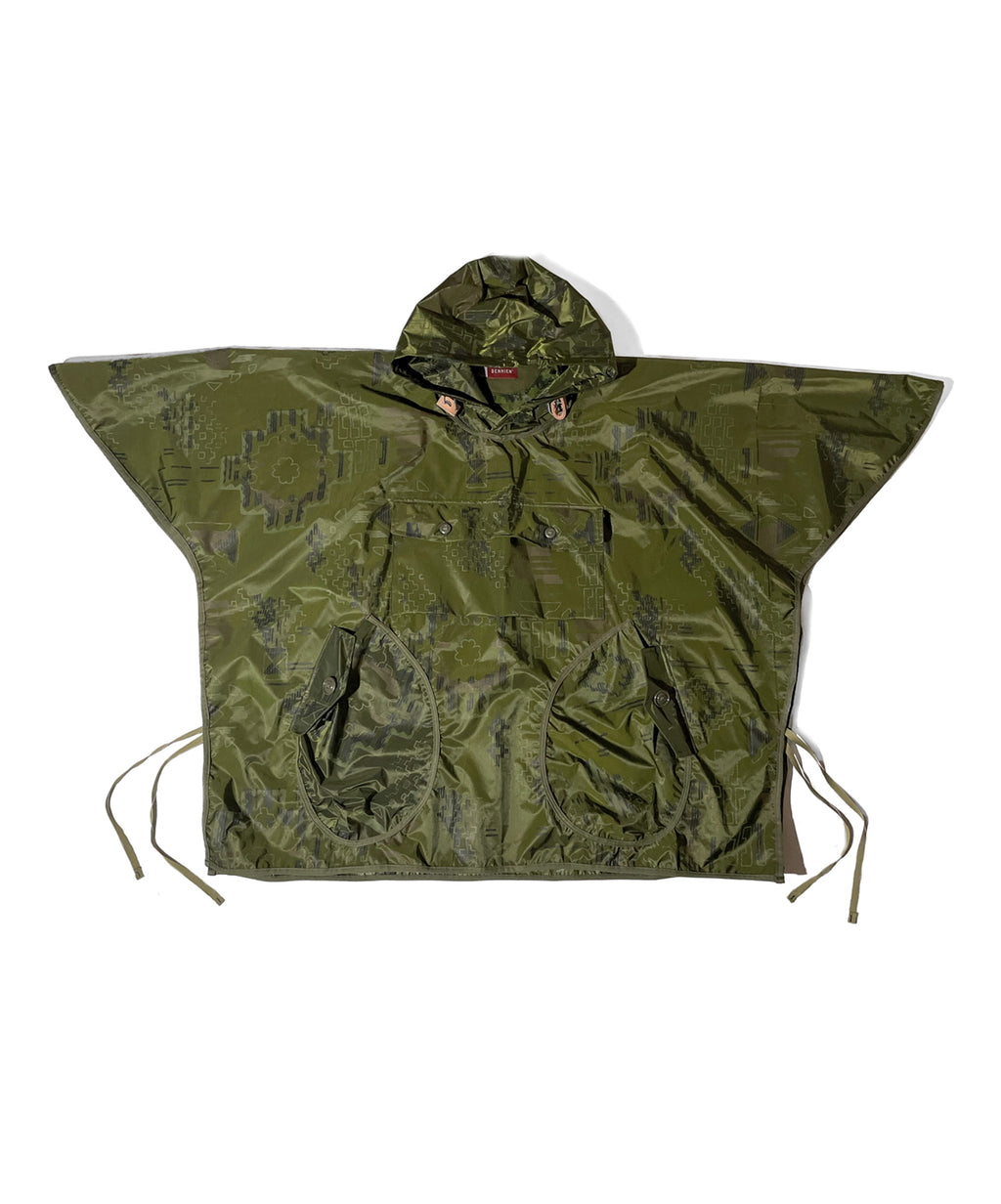 Poncho Camouflage Ripstop