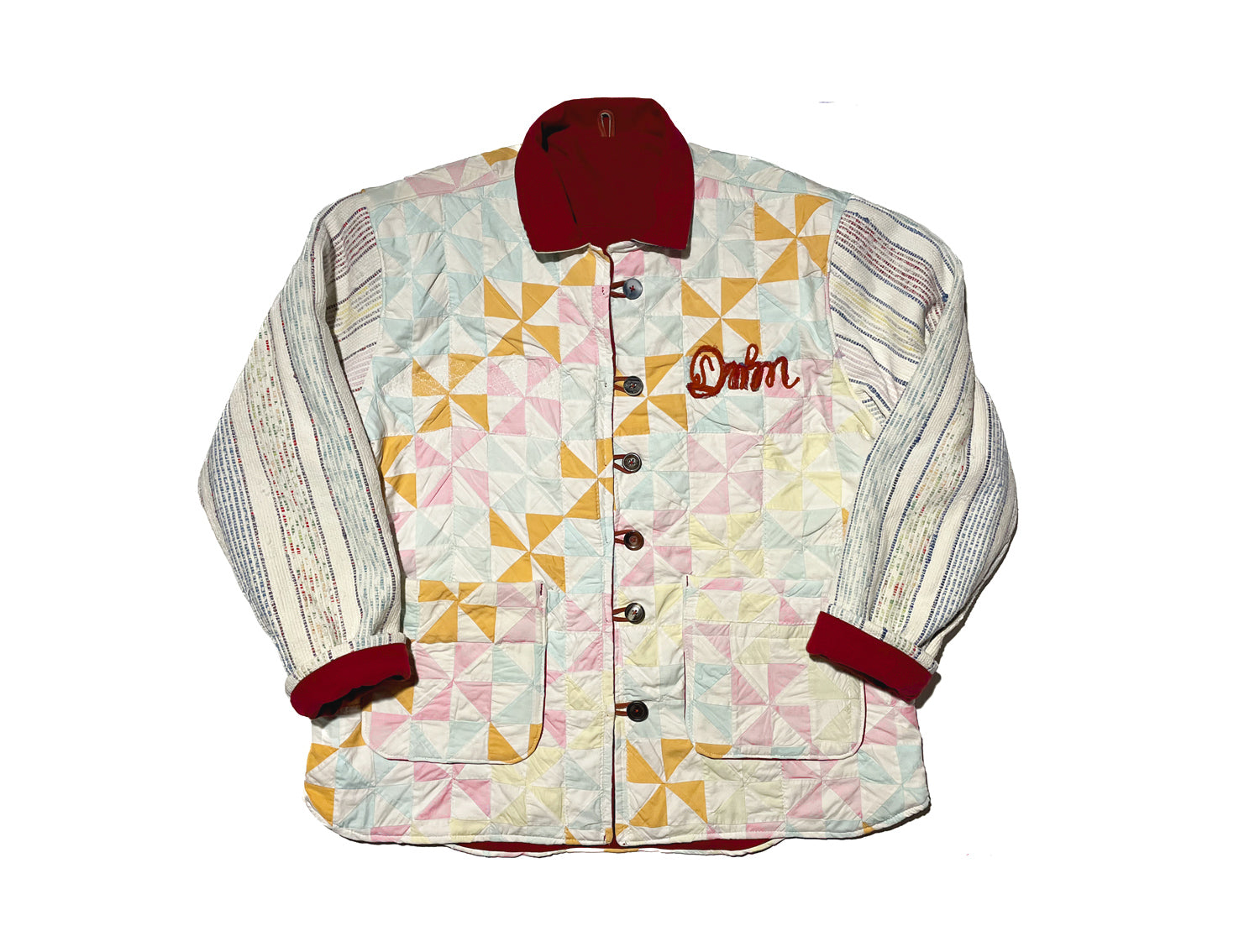 Veste de travail Réversible Boutonnée - Red - L
