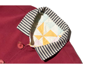 Veste de travail Réversible Boutonnée - Red - L