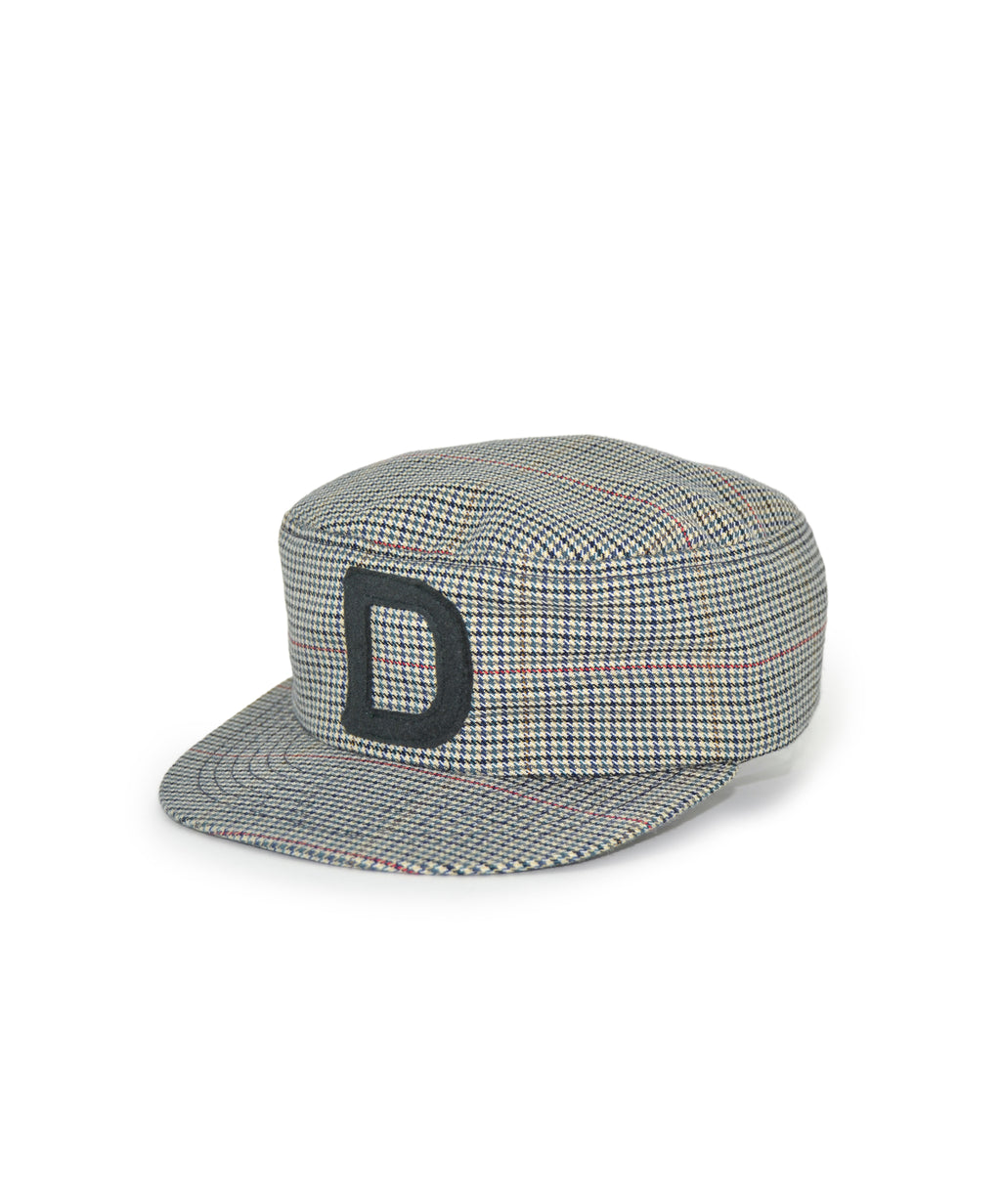 Casquette PILLBOX - Flanelle Pied-de-Poule